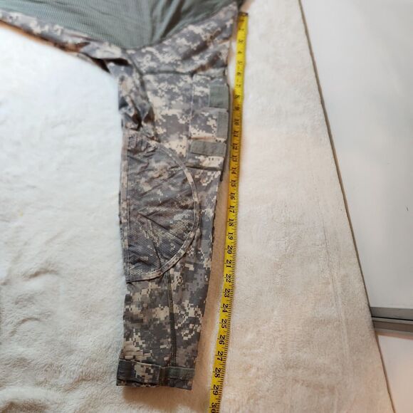 Army Combat Shirt Flame Resistant Medium Camo Green Camouflage Digital - Picture 7 of 7